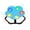 Blue, variant on Kids Sensory Swivel Chair,Sensory Swivel Chair with Music,220LBS Sit and Spin Sensory Chair for 3+ ADHD Autism Kids（Battery Not Included）
