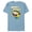 Ocean Blue, variant on Channel Big City Greens Cricket Bingo Bango - Short Sleeve Blended T-Shirt for Adults -Customized-Ocean Blue