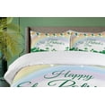 thumbnail image 4 of Ambesonne St. Patrick's Day Duvet Cover Sets, Rainbow Flags, 2-Queen, Multicolor, 4 of 7