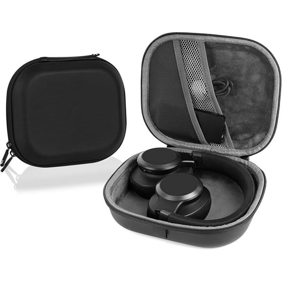 Headphones Carrying Case Compatible with JBL Tour ONE, Tune 770NC, Tune 760NC, Tune 750BTNC, Tune 710BT Case, Protective Hard Shell Travel Bag with Cable, Charger Storage (Black)