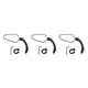 thumbnail image 1 of Sonducket Espejo retrovisor de bicicleta ajustable a prueba de explosiones conjunto de Reflector de pantalla grande Universal suministros profesionales de Type1 NO1 Sonducket CBP506169, 1 of 6