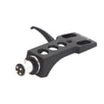 thumbnail image 3 of 1x Black Turntable Headshell for & 5Pcs M2.5 Screws Bolt Nut Washers Set Turntable Headshell Stylus, 3 of 5