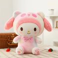 thumbnail image 3 of Muñeco de peluche Sanrio My Melody Kuromi Cinnamoroll de 70 cm, peluche de perro de gran tamaño kawaii, juguete de peluche suave, linda almohada, regalo de cumpleaños para niña, 3 of 5