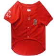 thumbnail image 2 of Pets First MLB Boston Red Sox Mesh Jersey for Dogs and Cats - Licensed Soft Poly-Cotton Sports Jersey - XX-Large, 2 of 5