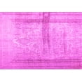 thumbnail image 1 of Ahgly Company Indoor Rectangle Abstract Pink Contemporary Area Rugs, 7' x 9', 1 of 4