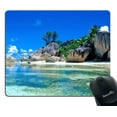 thumbnail image 1 of Beaches France Seychelles Mousepad,Custom Rectangular Mouse Pad, Gaming Mouse Pad, 1 of 5