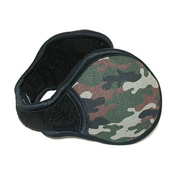 Degrees by 180s Mens Woodland Camo Ear Warmers, Camo