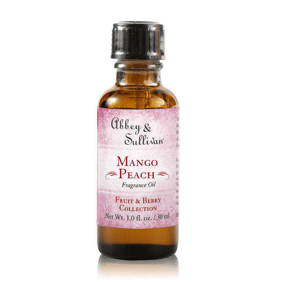 Abbey & Sullivan, Fragrance Oil, Mango Peach, 1 oz.