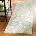 thumbnail image 2 of SAFAVIEH Antiquity Raschelle Oriental Wool Runner Rug, Ivory/Green, 2'3" x 12', 2 of 10