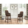 thumbnail image 3 of Homelegance Arm chair, 29- inch, chocolate, 3 of 10