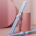 thumbnail image 4 of Neinkie Yoga Pole Retractable Good Effect Adjustable Length Multipurpose Smooth Surface Posture Corrector Wear-resistant Stretching Humpback Correction Stick for Adults, 4 of 9