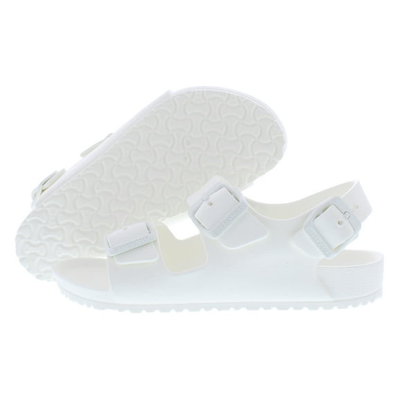 Birkenstock Milano Eva PS Girls Shoes Size 2, Color: White