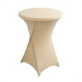 thumbnail image 1 of Nappe Ronde Extensible 80cm pour Tables de Banquet Mariage Cocktail, 1 of 6