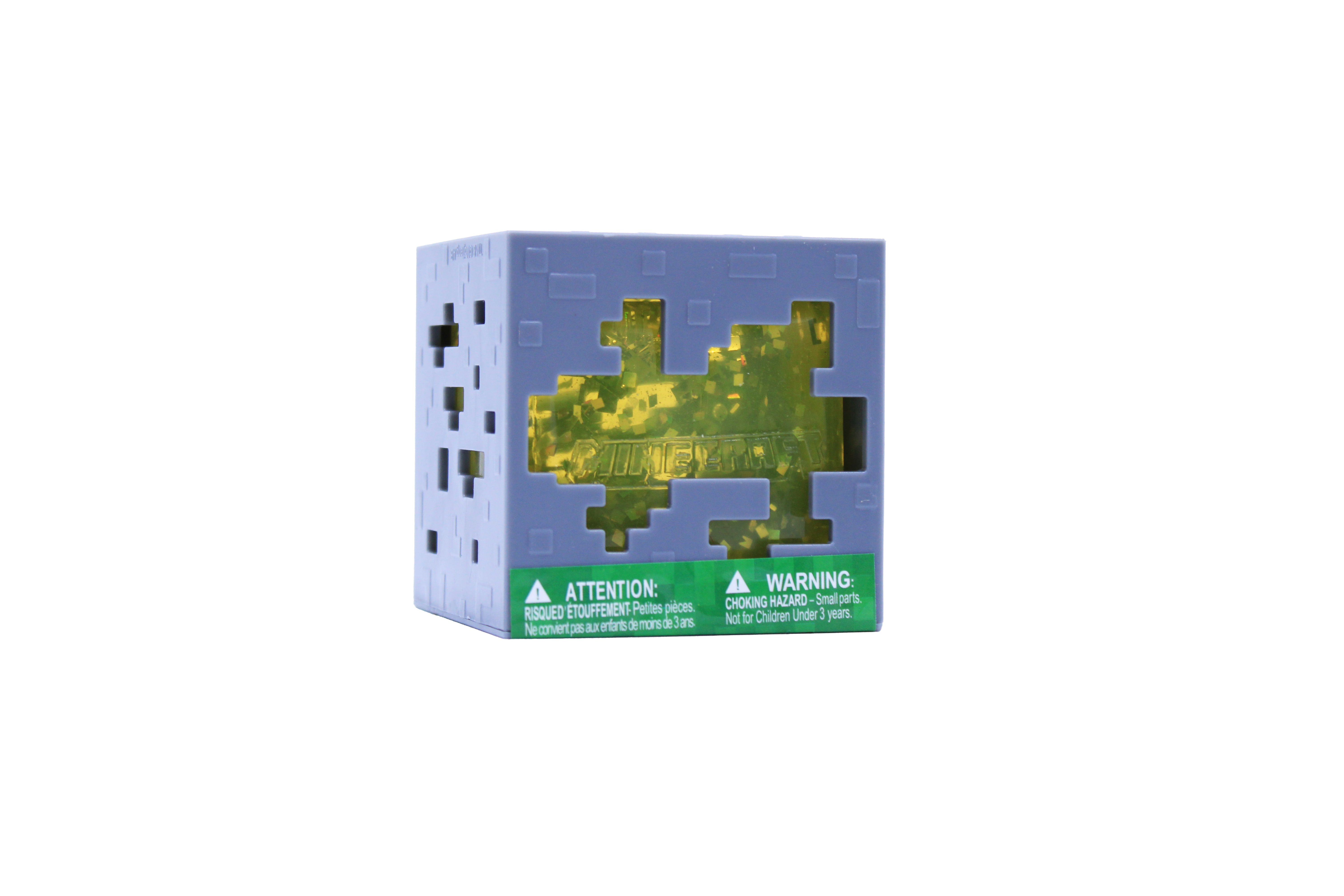 Minecraft Jelly Cube, Novelty Fidget Toy, Collectable(1 Piece, Color May Vary), Children Ages 3+
