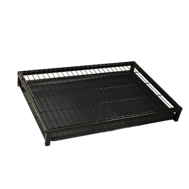 Bandeja para orinar para perros, soporte para almohadilla absorbente, versátil, fácil de limpiar, resistente, para entrenamiento de perros. M