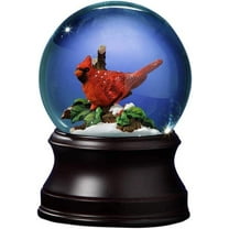 The San Francisco Music Box Company Holiday Cardinal Snow Globe