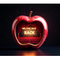 thumbnail image 4 of Neon Style Welcome Back Banner Party Decoration Background Backdrop Photography Props Event Decorations Homecoming Celebrations Office Reunions Community Gatherings, 4 of 4