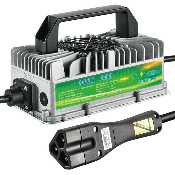 YILEIDE E800W Seris 48V15A Golf cart Battery Charger with 3pin