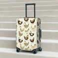 thumbnail image 6 of Gukieu Funny Chicken Print Suitcase Protective Cover, Elastic Zipper Buckle Suitcase Protective Cover, Suitable for Travel, Business Trip-Medium, 6 of 7
