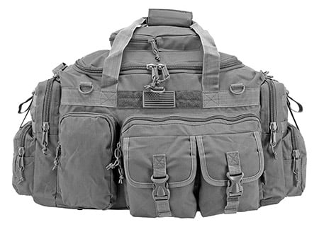 East West USA The Humvee Duffle Bag (Large) - Grey