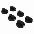 thumbnail image 3 of 30 PCS Kitchen Black Plastic Gas Stove Cooker Control Knobs, 3 of 8