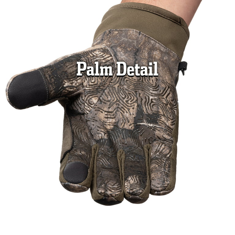 Men's Real Tree Camo Work Gloves Large