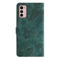 thumbnail image 2 of Compatible avec Motorola Moto G42 Étui Embossé Papillon avec Portefeuille et Support, 2 of 5
