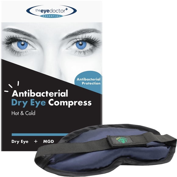 The Eye Doctor Compresse Chaude pour les Yeux - Aide à Sécher les Yeux et la Blépharite - Masque pour les Yeux Réutilisable - Masque Chauffant pour les Yeux Secs - Compresse Chaude pour les Yeux Secs - Masque Chauffant pour les Yeux pour l'Orge