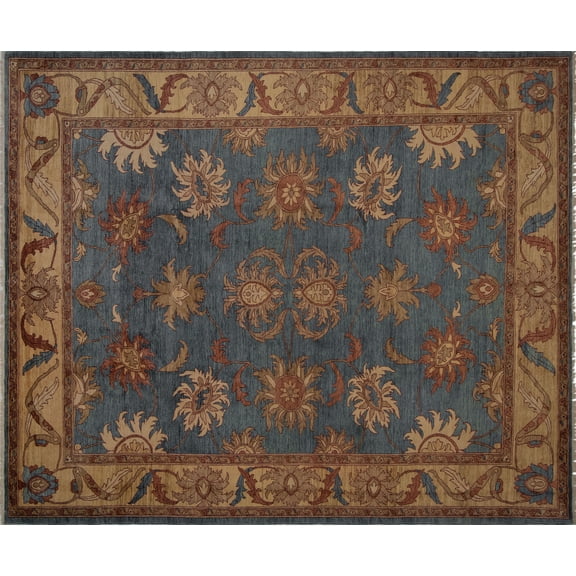 Peshawar Jayce Lt. Blue/Beige Rug, 10'6" x 12'10"