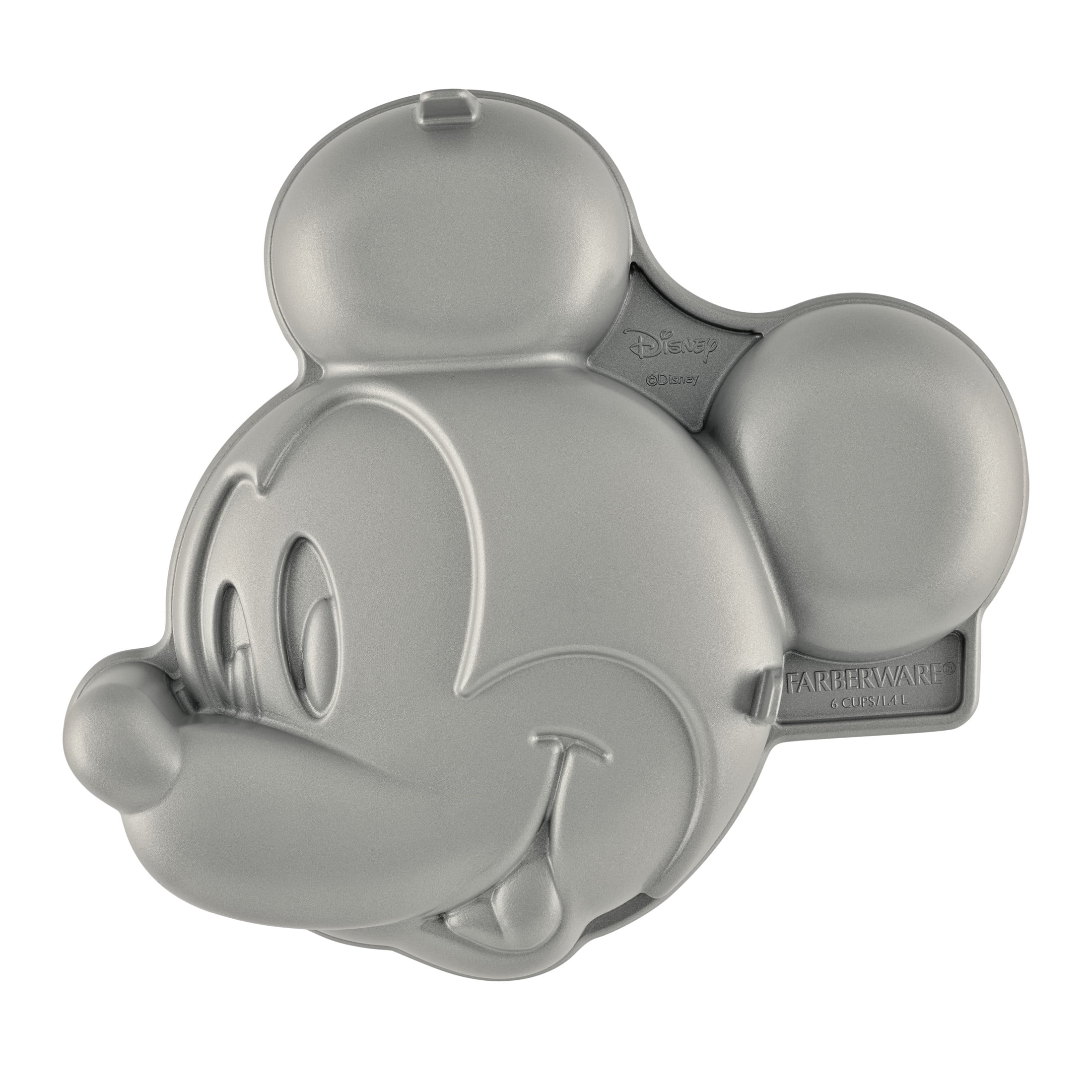 Farberware Disney Mickey Mouse 3D Cake Pan, Dishwasher Safe to 450
