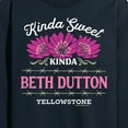 thumbnail image 3 of Yellowstone - Kinda Sweet Kinda Beth Dutton - Men's Long Sleeve T-Shirt, 3 of 6