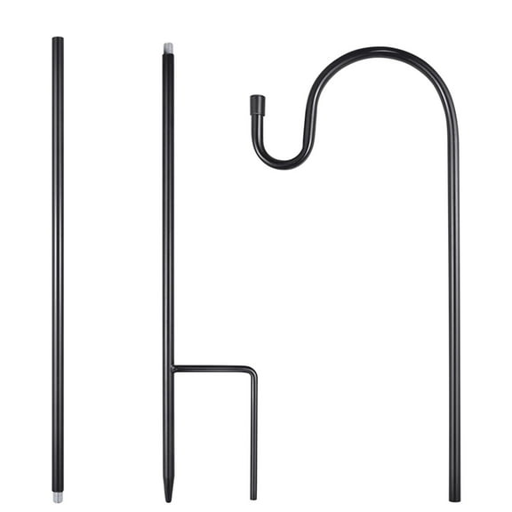 Shepherd Hooks for Outdoor, Adjustable 30 Inch Small Garden Hooks for Lanterns, Shepard Hooks for Hanging Plants, Bird Feeders, Solar Lights, Mason Jars, Weddings Decor Clearance