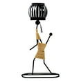 thumbnail image 1 of veasfak Candlestick Sculpture Centerpiece Abstract Character for Dining Table Decoration Rope C, 1 of 9