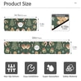 thumbnail image 3 of Yayeee Faucet Mat for Kitchen Sink 30" Diatomite Long Splash Guard Pad, Christmas Cartoon Gingerbread Pattern, 2 Pack, 3 of 7