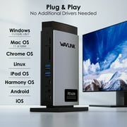 Dock Station 140W charge USB Dock with 8K HDMI/DisplayPort, RJ45, 10Gbps USB, SD/TF for M1/M2/M3&Win