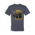 thumbnail image 2 of Wild Bobby, 1990 Vintage Garage Customs Hot Rod Classic Car Cars and Trucks Men's Graphic T-Shirt, Vintage Heather Blue, 5XL, 2 of 3