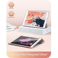 thumbnail image 3 of i-Blason Cosmo Lite Case for New iPad 9th/8th/7th Generation, iPad 10.2 2021 2020 2019 Case, Slim Trifold Stand Smart Case Translucent Hard Back Protective Cover with Auto Sleep/Wake (Marble), 3 of 7