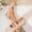 #0061-Beige, variant on Women's Double Buckle Pointed Toe Flats with Inner Height Increase, Vintage Woven Fabric Slip On Shoes with Gold Eyelet Detail, Comfortable Casual Flats for Daily Walking Gift
