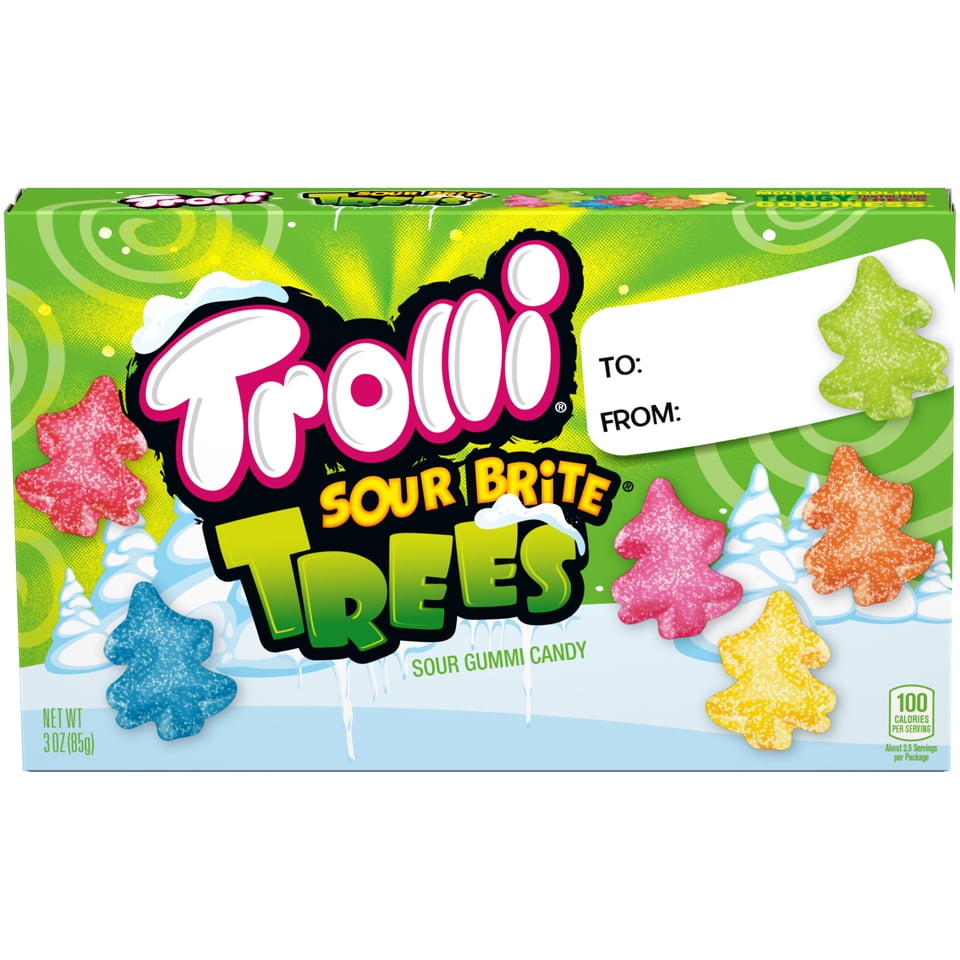 Trolli Sour Brite Trees Gummi Candy, 3 Oz. BrickSeek
