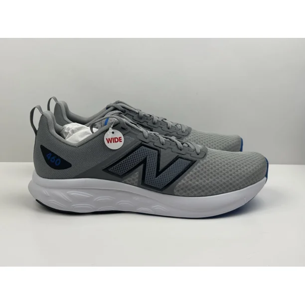 New Balance 460v4 Running Shoes Men’s Size 14 2E Wide Grey/Blue M460LG4