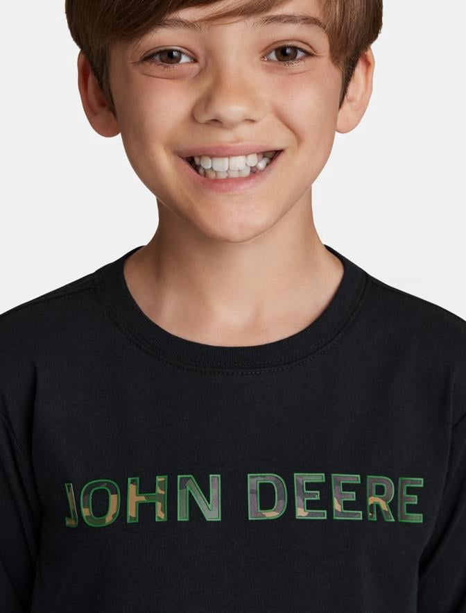 John Deere Boy's Long Sleeve Graphic T-Shirt, Sizes 4 - 18