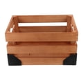 thumbnail image 1 of TABLZONE 1Set Wood Construction Storage Basket for Indoor Home Use, 1 of 6