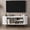 47" TV STAND (WHITE), variant on TV Stand, 47" Modern TV Console Table with Storage Compartment and Sliding Door, Gaming Entertainment Center with Cabinet for Living Room, Bedroom, Office (WHITE Color)