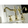 thumbnail image 4 of Kingston Brass KS1972RX Belknap Widespread Bathroom Faucet with Brass Pop-Up, Polished Brass, 4 of 8