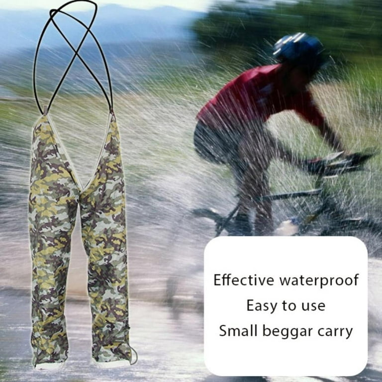 Workwear Bib Rain Pants for Men Women Heavy Duty Trousers Waterproof Work Pants  Fishing Overalls 