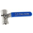 thumbnail image 1 of 1/2" Lever Female/Female Ball Valves Long Handle 316 Stainless Steel WOG1000, 1 of 4