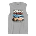 thumbnail image 5 of Shelby Cars Sketch Muscle Shirt Mustang Racing American Muscle Car GT500 Cobra Performance Powered by Ford Men's, 5 of 7