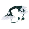 thumbnail image 3 of Novelty Lights LED Warm White C9 Ceramic Outdoor Lighting, Green Wire (25 Bulbs, 120 V), 3 of 6