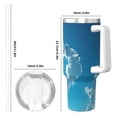 thumbnail image 4 of KLL Heart Shaped Cloud Print 40oz Stainless Steel Insulated Car Cup Coffee Mug with Spillproof Lid - Keep Your Drink Hot or Cold on the Go, 4 of 8