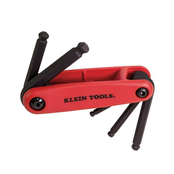 KLEIN TOOLS Ball End Hex Key Set,5 Pieces 70572